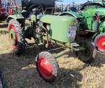 =Fendt Dieselross F 12 HL, gesehen bei der Oldtimerausstellung der OLDTIMERFREUNDE OHMTAL in Dannenrod, 09-2025