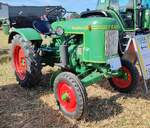 =Fendt Dieselross F 20, gesehen bei der Oldtimerausstellung der OLDTIMERFREUNDE OHMTAL in Dannenrod, 09-2025