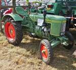 Fendt Dieselross F24W, BJ 1956, 24 PS, beim Traktorentreffen in Keispelt im Bild festgehalten.