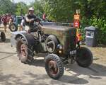 Fendt F18H, BJ 1949, 18 PS, 1Zyl, war als Teilnehmer bei der Rundfahrt, beim Traktorentreffen in Keispelt, mit dabei.