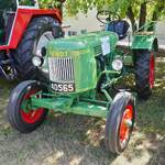 Fendt F 17 W, BJ 1957, 17 PS, 2 Zyl, war beim Oldtimertreffen in Nocher vor Ort.