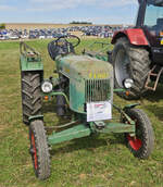 Ein etwas verstaubter Fendt Dieselross, war bim Gromperefest in Binsfeld zu sehen. 09.2026