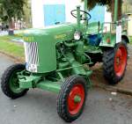 Fendt Dieselross ist Gast bei der Oldtimerausstellung der Traktor-Oldtimer-Freunde Wiershausen, April 2012     