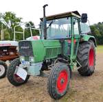 =Fendt Farmer 106 S steht bei den Traktorfreunden Mackenzell im September 2018