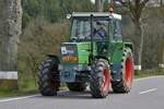 Fendt Farmer 611 LS war bei der Rundfahrt nahe Brachtenbach am Ostermontag dabei. 10.04.2023