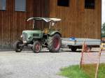 Ein alter Fendt Traktor am 07.08.14 in Sulzberg-Ottacker