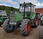 =Fendt Farmer 610 SL, präsentiert bei der Oldtimerausstellung der Traktorfreunde Wiershausen am Klostergut Hilwartshausen, 05-2023