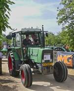 Fendt Farmer 308 LS, machte beim Traktorentreffen in Keipelt bei der Rundfahrt mit. 09.08.2026