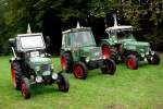 3 Traktoren der FENDT-Sportabteilung, gesehen beim 3.