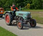 Fendt Farmer 1 Z, war als Teilnehmer der Rundfahrt bei dem Oldtimertreffen in Wintger dabei.