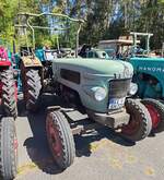 =Fendt Farmer 2, ausgestellt bei der Oldtimerschau in Wasenberg, 05-2025