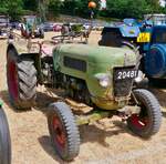 Fendt Farmer2, BJ 1962, 2004 ccm, 38 PS, war beim Oldtimertreffen in Warken vor Ort. 19.07.2026