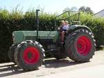 =Fendt Favorit 610 S, gesehen am Baiersröder Hof im August 2018