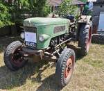 Fendt Favorit 3, BJ 1964, 52 PS, 4 Zyl, war beim Oldtimertreffen in Nocher zu  sehen.