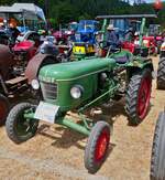 Fendt Fix 1 BJ 1959, 1032 ccm, 15 PS, gesehen beim Oldtimertreffen in Warken. 19.07.2026