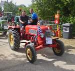 Fendt FIX 2, BJ 1961, 20 PS, 2 Zyl, 1400 ccm, nahm an der Rundfahrt beim Traktorentreffen in Keispelt teil. 09.08.2026  