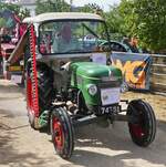 Fendt Fix 2, nahm an der Rundfahrt beim Traktorentreffen in Keispelt teil. 09.08.2026
