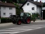 Fendt Traktor am 31.07.11 in Neckargemünd 