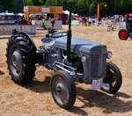 Ferguson TF 20, BJ 1962, 2092 ccm, 25 PS, im Bild beim Oldtimertreffen in Warken festgehalten. 19.07.2026