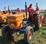 Fiat 450 wartet auf seinen Einsatz zur Kartoffelernte beim Gromperefest in Binsfeld. 07.09.2025