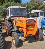 Fiat 450 Special, BJ 1974, 54 PS, 3Zyl, konnte beim Oldtimertreffen in Nocher unter die Lupe genommen werden.