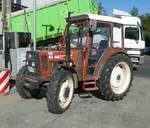 =Fiat 45-66 DT steht zur Betankung in Hünfeld, Juli 2020