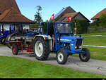 Blauer Ford 2600 zu Besuch am Oldtimer Treffen in Lüterswil/SO am 31.08.2025