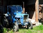 FORD-3600, hat in einem alten Holzschuppen einen Unterstand gefunden; 200731