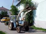 FORD3600 mit aufgebauter Frontmistgabel;100629