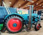=Hanomag Brillant, konnte bei der Bulldogmesse 2025 in Alsfeld gewonnen werden.