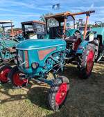=Hanomag Greif, Bj. 1962, 15 PS, ausgestellt bei der Oldtimerausstellung der OLDTIMERFREUNDE OHMTAL in Dannenrod, 09-2025