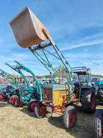 =Hanomag Granit, ausgestellt bei der Oldtimerausstellung der OLDTIMERFREUNDE OHMTAL in Dannenrod, 09-2025