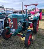 =Hanomag R 16, ausgestellt bei der Oldtimerausstellung der OLDTIMERFREUNDE OHMTAL in Dannenrod, 09-2025