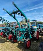 =Hanomag R 19, ausgestellt bei der Oldtimerausstellung der OLDTIMERFREUNDE OHMTAL in Dannenrod, 09-2025