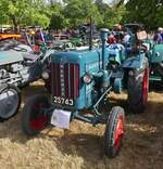 Hanomag R 19, BJ 1954, 19 PS, 2 Zyl, aufgenommen beim Traktortreffen in Keispelt.