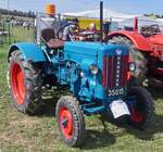 Hanomag R 19, 19PS, BJ 1955, ist zum Einsatz beim Gromperefest in Binsfeld bereit.
