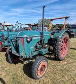 =Hanomag R 324, ausgestellt bei der Oldtimerausstellung der OLDTIMERFREUNDE OHMTAL in Dannenrod, 09-2025