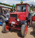 =Hanomag R 40, steht auf dem Ausstellungsgelände der Traktorfreunde Wiershausen am Klostergut Hilwartshausen, 05-2023
