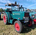 =Hanomag R 40, ausgestellt bei der Oldtimerausstellung der OLDTIMERFREUNDE OHMTAL in Dannenrod, 09-2025
