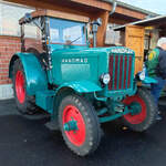=Hanomag R 40, konnte bei der Bulldogmesse 2025 in Alsfeld bewundert werden.