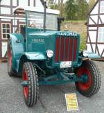 Hanomag R40, gesehen bei der Oldtimerausstellung der Traktor-Oldtimer-Freunde Wiershausen, April 2012 
