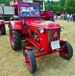 Hanomag R 430, BJ 1961, 2100 ccm, 27 PS, ausgestellt beim Oldtimertreffen in Warken. 19.07.2026
