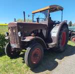 =Hanomag R 55, ausgestellt bei der Oldtimerschau in Wasenberg, 05-2025
