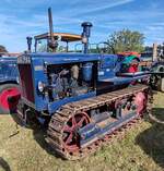 =Hanomag Raupe, ausgestellt bei der Oldtimerausstellung der OLDTIMERFREUNDE OHMTAL in Dannenrod, 09-2025