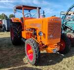 =Hanomag Robust, ausgestellt bei der Oldtimerausstellung der OLDTIMERFREUNDE OHMTAL in Dannenrod, 09-2025