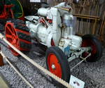 Hrlimann 1K 10A, Ackerschlepper aus der Schweiz, 1-Zyl.Motor mit 780ccm und 10PS, Baujahr 1930, Traktormuseum Bodensee, Aug.2013