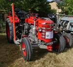 H�rlimann D 110, BJ 1971, 55 PS, 4 Zyl, 2947 ccm, war beim Traktortreffen in Keispelt vor Ort.