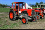 Traktorentreff Diessbach - Ein H�rlimann T-6200 als Gast am Treff am 23.08.2026