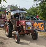 McCormick 423, BJ 1968, 42 PS, war als Teilnehmer bei der Rundfahrt beim Traktorentreffen in Keispelt mit dabei.