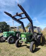 =John Deere 2020, ausgestellt bei der Oldtimerveranstaltung der OLDTIMERFREUNDE OHMTAL in Dannenrod, 09-2025